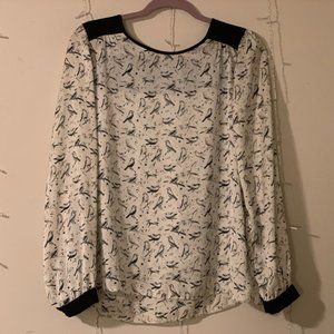 Dorothy Perkins | White Patterned Blouse